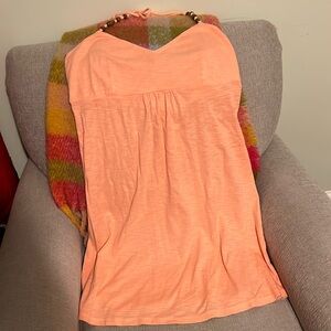 NWT Tommy Bahama Ashby Rib Halter Dress in pretty peach color!!!